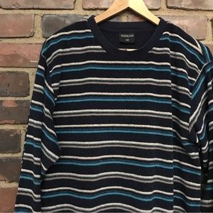 NORMANN | Velour Long Sleeve Crewneck Pullover Shirt 48 -42 Chest